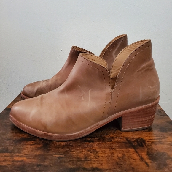 Nisola Mia Everyday Leather Ankle Booties Size 9 - Picture 5 of 15